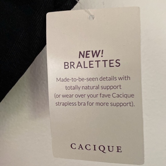 Cacique Bralette Size 14/16 - Picture 2 of 4